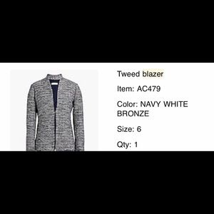 JCrew wool blazer